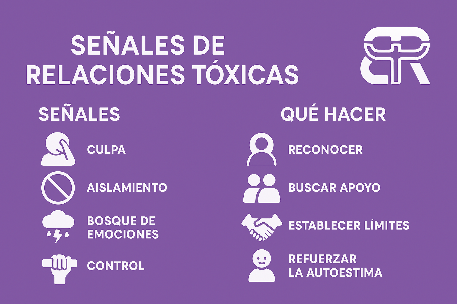 Señales de relaciones tóxicas (y qué hacer)